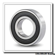 120 mm x 180 mm x 28 mm  KOYO N1024 cylindrical roller bearings