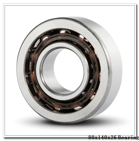 80 mm x 140 mm x 26 mm  FBJ 6216ZZ deep groove ball bearings