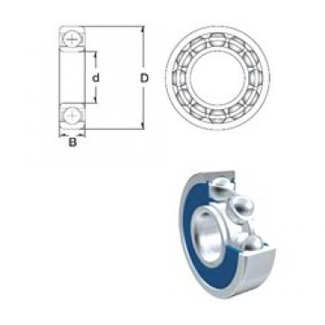 45 mm x 58 mm x 7 mm  ZEN S61809-2RS deep groove ball bearings
