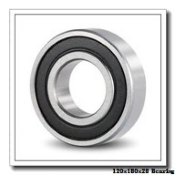 120 mm x 180 mm x 28 mm  NTN NJ1024 cylindrical roller bearings