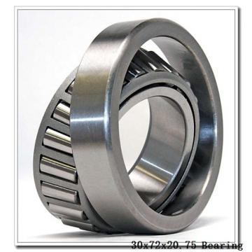 30 mm x 72 mm x 19 mm  KBC 30306DJ tapered roller bearings