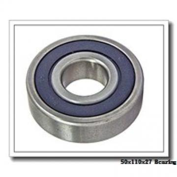 50 mm x 110 mm x 27 mm  NACHI 6310-2NKE9 deep groove ball bearings