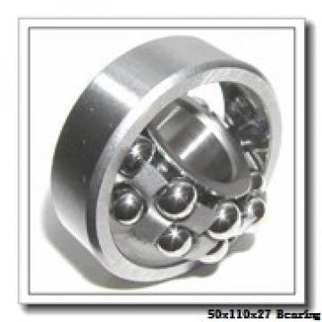 50 mm x 110 mm x 27 mm  NACHI 7310BDF angular contact ball bearings