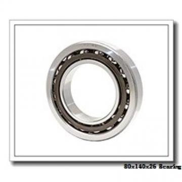 80 mm x 140 mm x 26 mm  ZEN S6216 deep groove ball bearings
