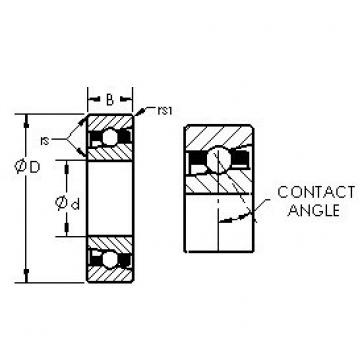 AST H7024AC angular contact ball bearings
