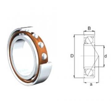 15 mm x 42 mm x 13 mm  ZEN 7302B angular contact ball bearings