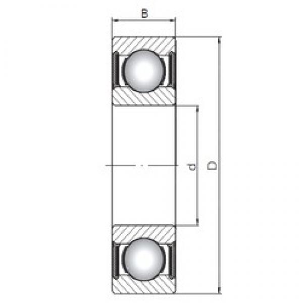 120 mm x 180 mm x 28 mm  ISO 6024-2RS deep groove ball bearings #3 image