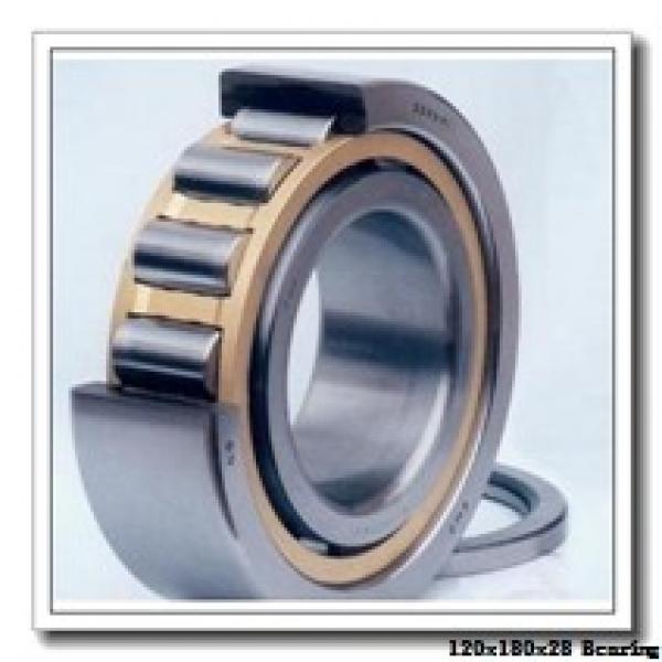 120 mm x 180 mm x 28 mm  NSK QJ 1024 angular contact ball bearings #2 image