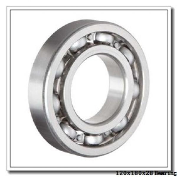 120 mm x 180 mm x 28 mm  KOYO 3NCHAC024C angular contact ball bearings #2 image