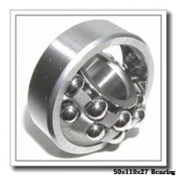 50 mm x 110 mm x 27 mm  NSK QJ310 angular contact ball bearings #1 image