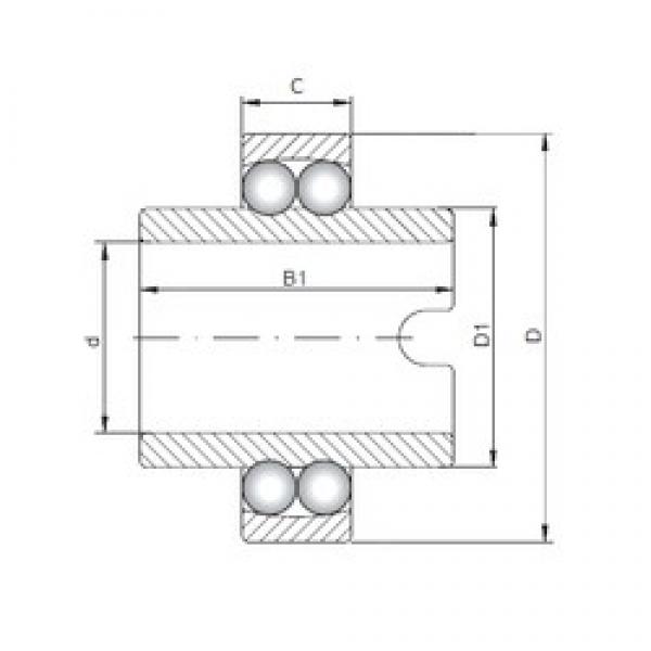 ISO 11310 self aligning ball bearings #3 image