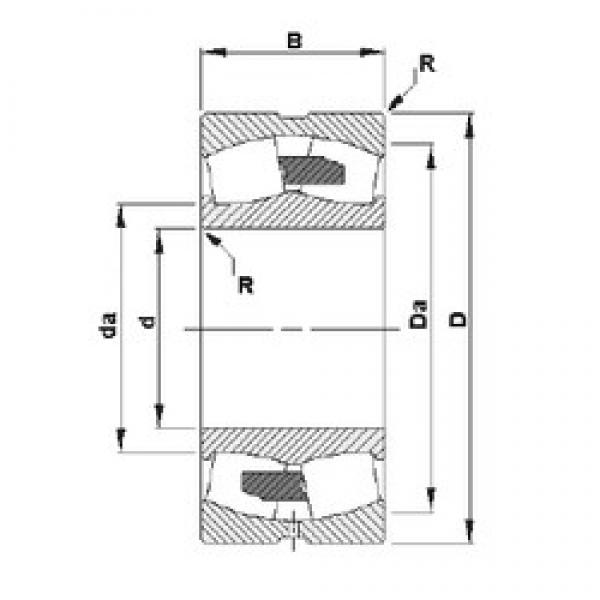 530 mm x 780 mm x 185 mm  Timken 230/530YMB spherical roller bearings #3 image