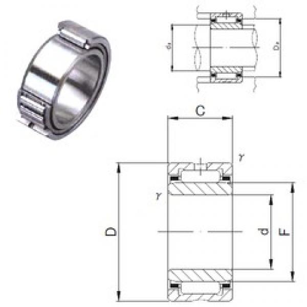 80 mm x 110 mm x 30 mm  JNS NA 4916 needle roller bearings #3 image